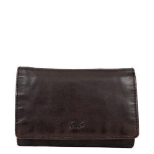 Bear Design Cow Lavato Wallet brown
