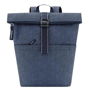 Reisenthel Rolltop Backpack herringbone dark blue