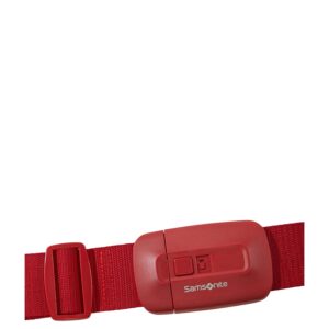 Samsonite TA Revolution Luggage Strap 50 Mm red