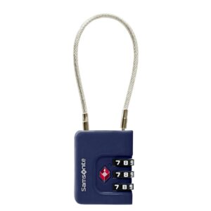 Samsonite TA Revolution Cablelock 3 Dial TSA midnight blue
