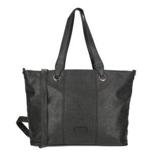 Enrico Benetti Josie Laptop Shopper 15" black