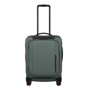 Samsonite Glazed Handbagage Spinner 55 cm - Uitbreidbaar 44/49 liter - 55x40x23/26 cm - sage green