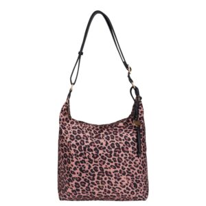MOSZ Kelly Schoudertas leopard