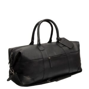 The Chesterfield Brand Portsmouth 2 Weekendtas - 37 liter - met afneembare schouderriem - 28x56x26 cm - zwart