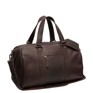 The Chesterfield Brand Volenza Weekendtas - 35 liter - met afneembare schouderriem - 28x46x27 cm - bruin