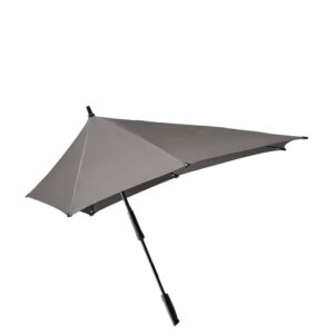 Senz XXL Stick Stormparaplu silk grey