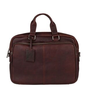Burkely Antique Avery Workbag 15.6" dark brown