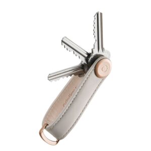 Orbitkey Premium Leather 2.0 Keyholder stone / grey