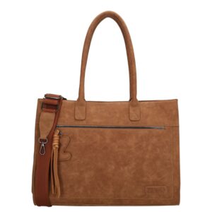 Zebra Trends Rosalyn Shopper - 15" laptopvak - bruin