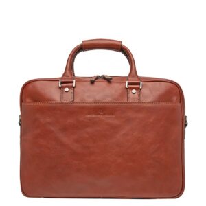 Castelijn & Beerens Verona Business Laptoptas 15.6" licht bruin
