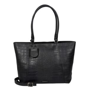 Burkely Cool Colbie Wide Tote 15.6" black