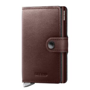 Secrid Miniwallet Portemonnee Dusk dark brown