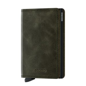 Secrid Slimwallet Portemonnee Vintage olive black