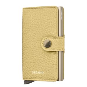 Secrid Miniwallet Pebble butter yellow