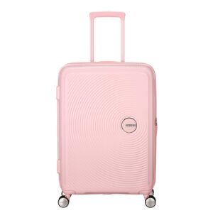 American Tourister Soundbox Spinner 67/24 TSA Expandable pastel pink