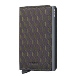 Secrid Slimwallet Optical grey-yellow