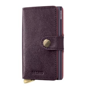Secrid Miniwallet Basco bordeaux