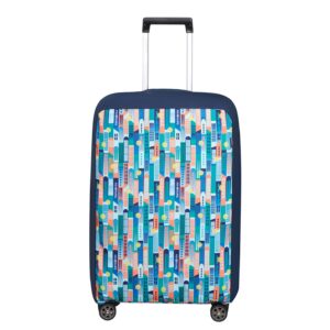 Samsonite TA Revolution Foldable Luggage Cover M city print