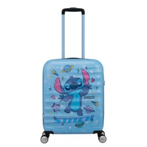 American Tourister Wavebreaker Disney Handbagage Spinner 55 cm -  36 liter - 55x40x20 cm - stitch universe