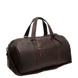 The Chesterfield Brand Rivaro Weekendtas - 40 liter - met afneembare schouderriem - 28x53x27 cm - bruin