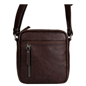DSTRCT Astana Road Crossbody Schoudertas S bruin