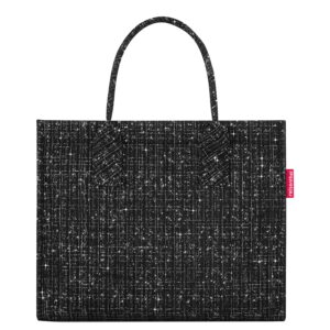 Reisenthel Daily Shopper Schoudertas boucle black