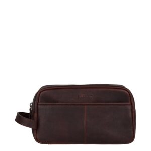 Burkely Antique Avery Toiletry Bag dark brown