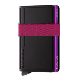 Secrid x Sheltersuit Bandwallet TPU black-fuchsia