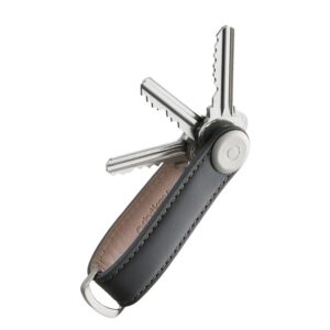 Orbitkey Premium Leather 2.0 Keyholder charcoal / grey