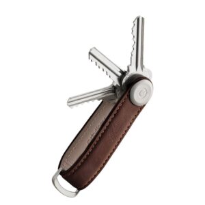 Orbitkey Premium Leather 2.0 Keyholder espresso / brown