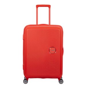 American Tourister Soundbox Spinner 67/24 TSA Expandable neon orange