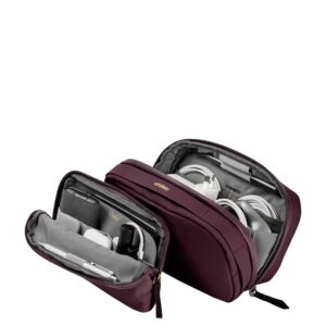 Orbitkey 2-in-1 Organizer Etui plum