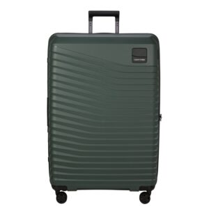 Samsonite Intuo Spinner 81 cm - Uitbreidbaar 132/144 liter - 81x54x33/36 cm - olijf groen