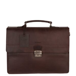 Burkely Vintage Dean Briefcase brown