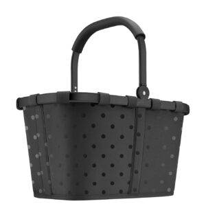 Reisenthel Shopping Carrybag Frame glossy dots black