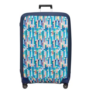 Samsonite TA Revolution Foldable Luggage Cover XL city print